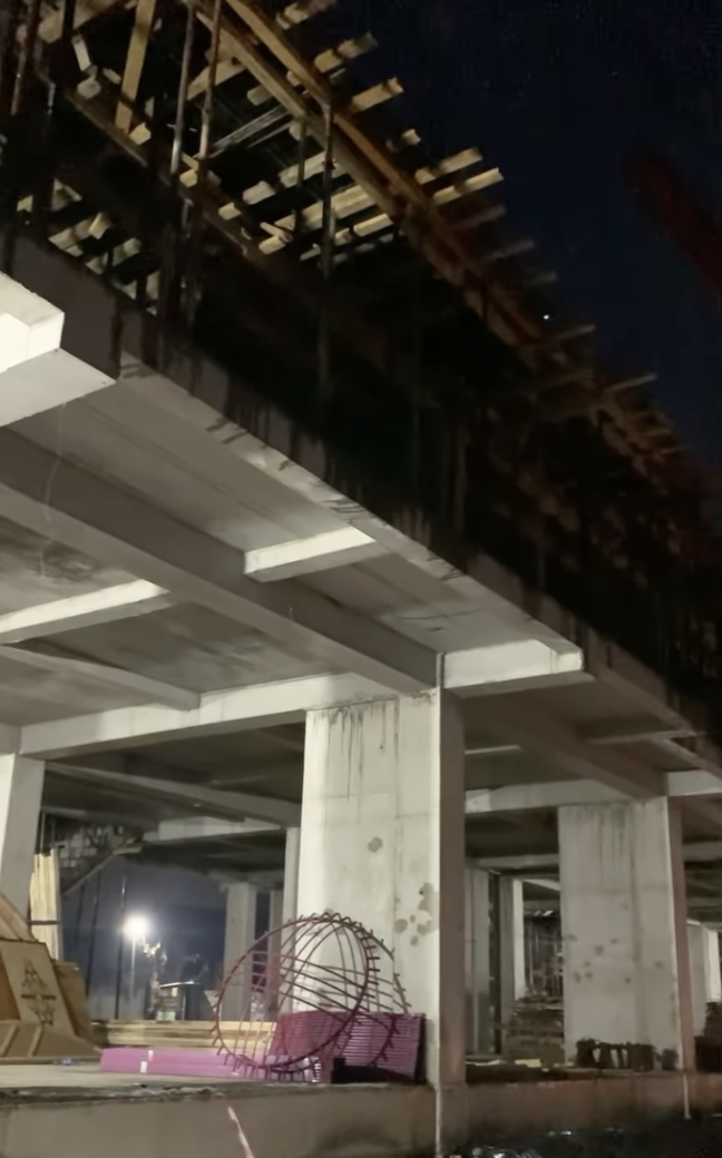 Вышел отчет о ходе строительства ЖК «Мадина» спустя 2 месяца – там заливают колонны 3 этажа