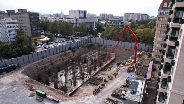 Строительство ЖД «Москва» вышло на уровень -2 этажа